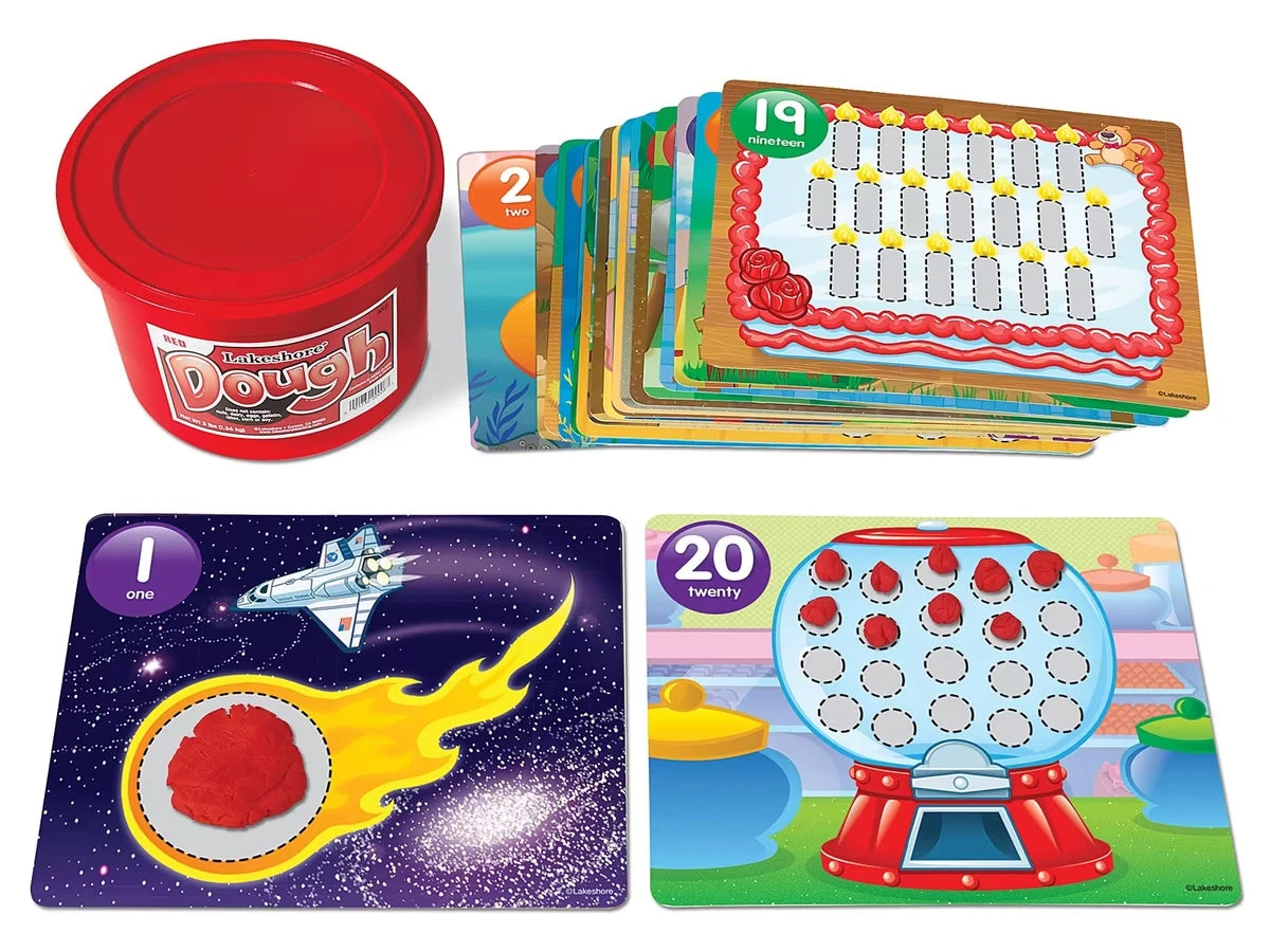 Learn to Count! Dough Mats - US 5943