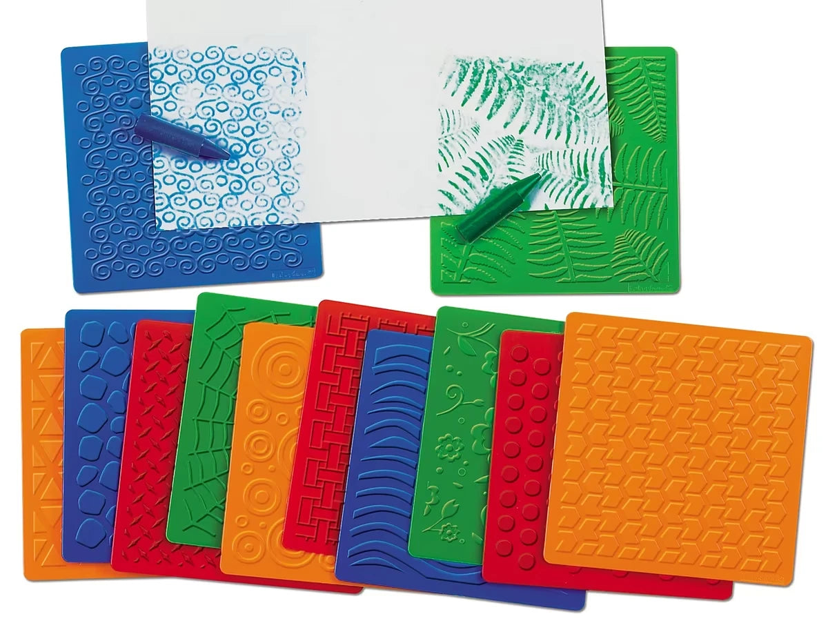 Textured Rubbing Plates - US 9931