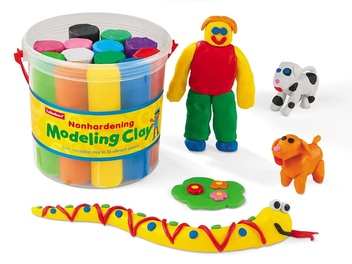 Nonhardening Modeling Clay Bucket - US 2547