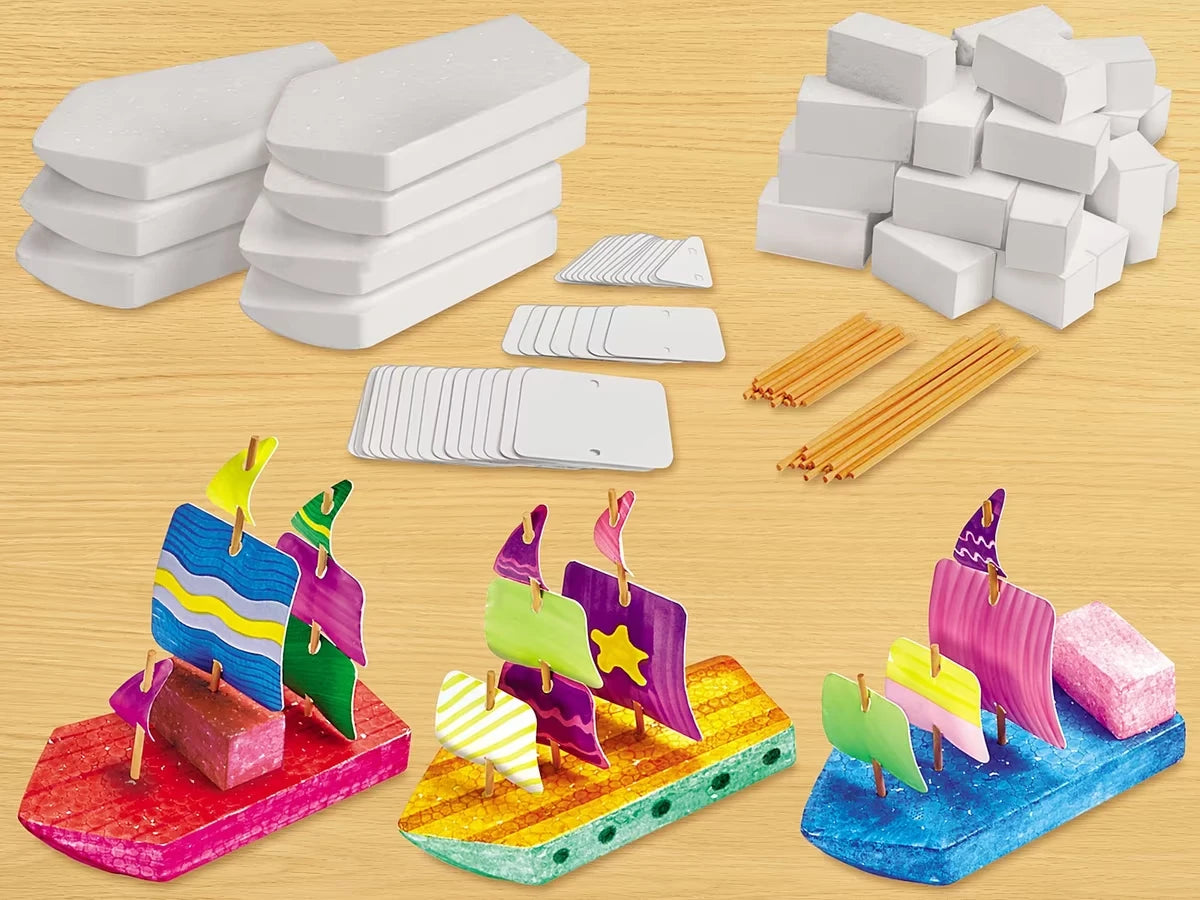 Design & Play STEAM Boats Kit - US 7782