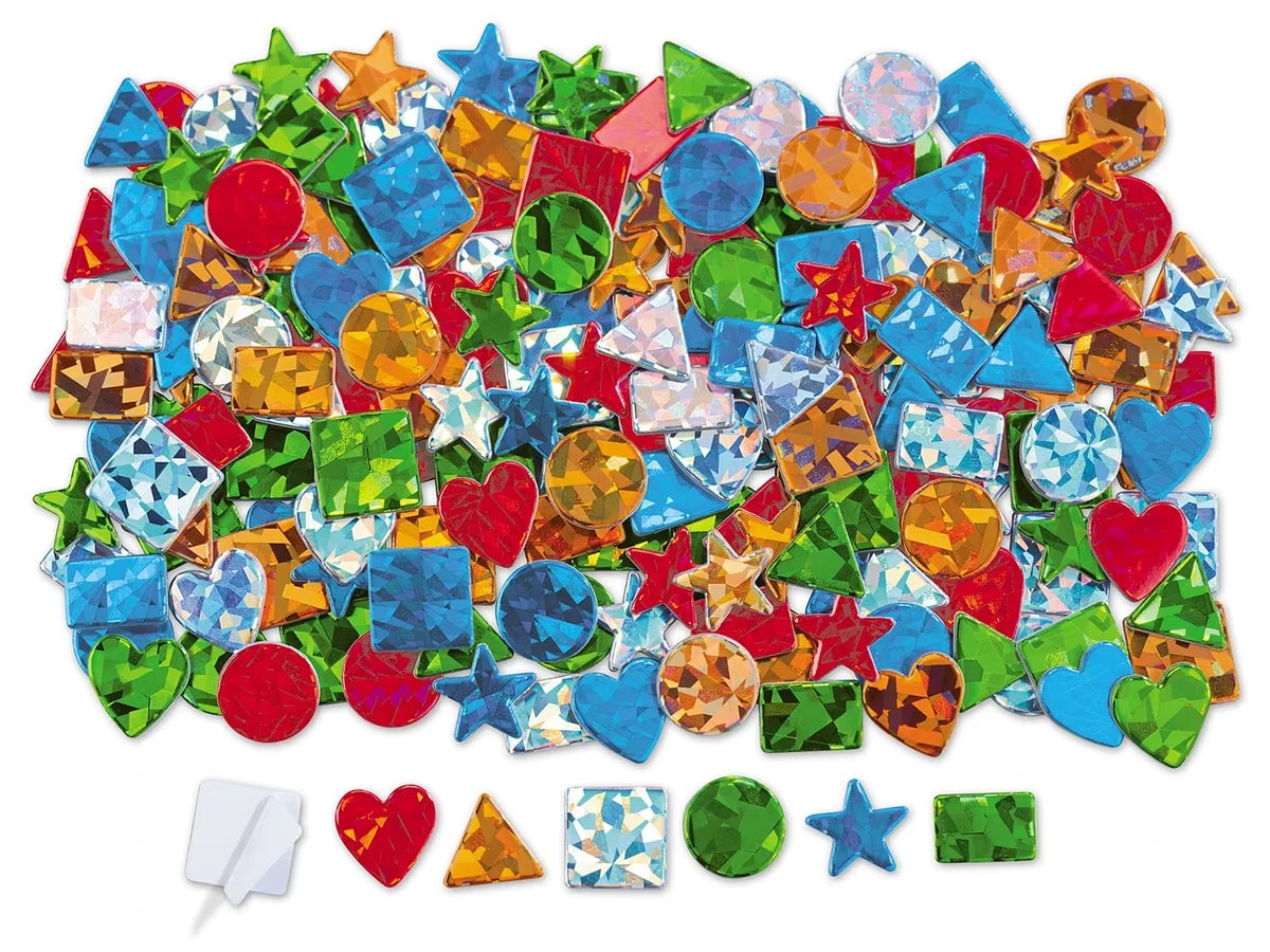 Peel & Stick Shimmer Shapes - US 1244