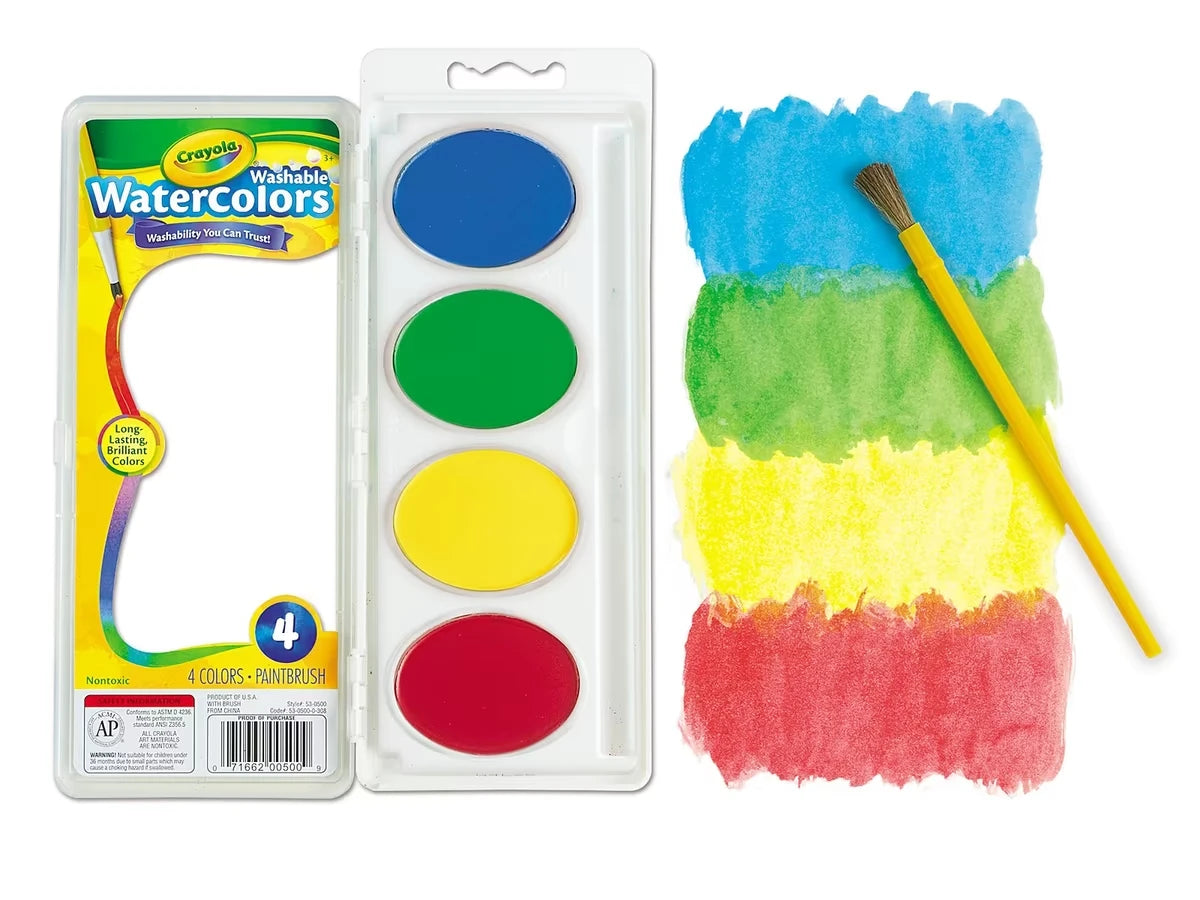 Jumbo Washable Watercolor Set - US 8039