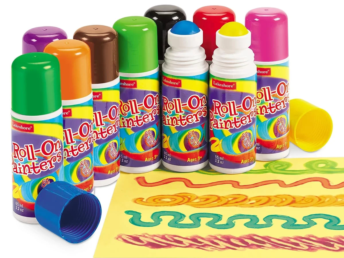 Roll-On Painters - Set of 10 Colors - US 3274