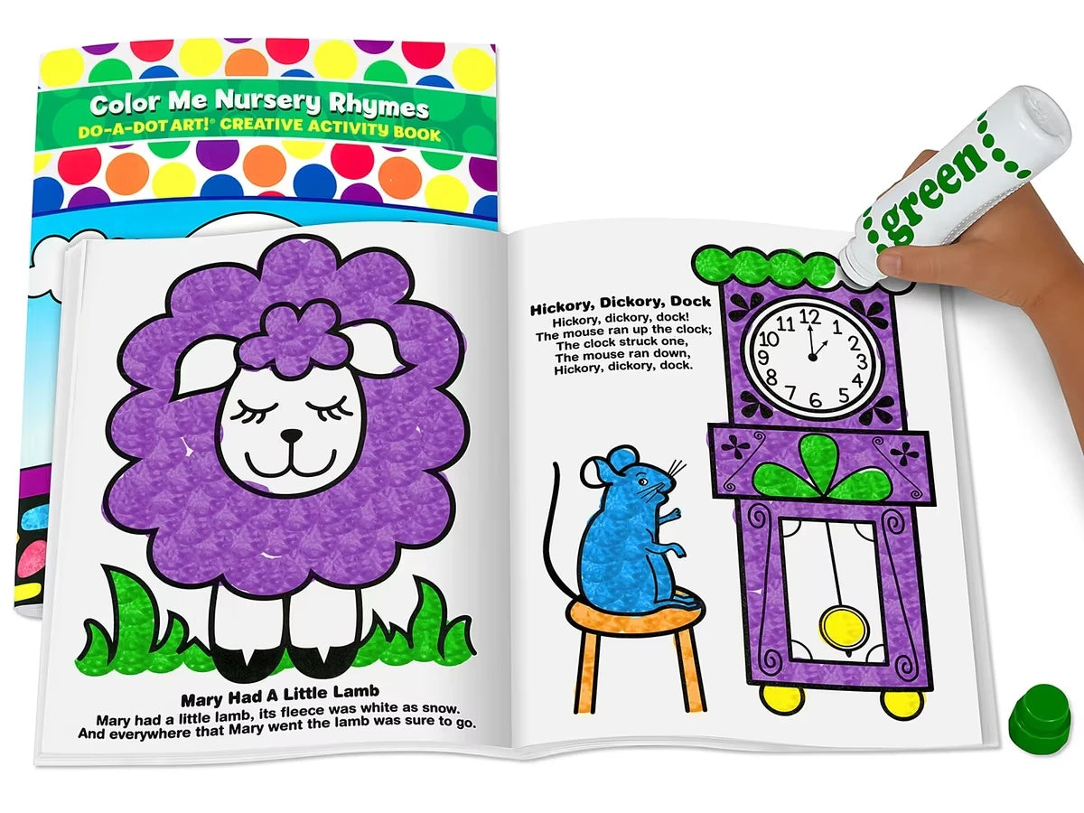 Do-A-Dot Art!® Color Me Nursery Rhymes Activity Book - US 9227