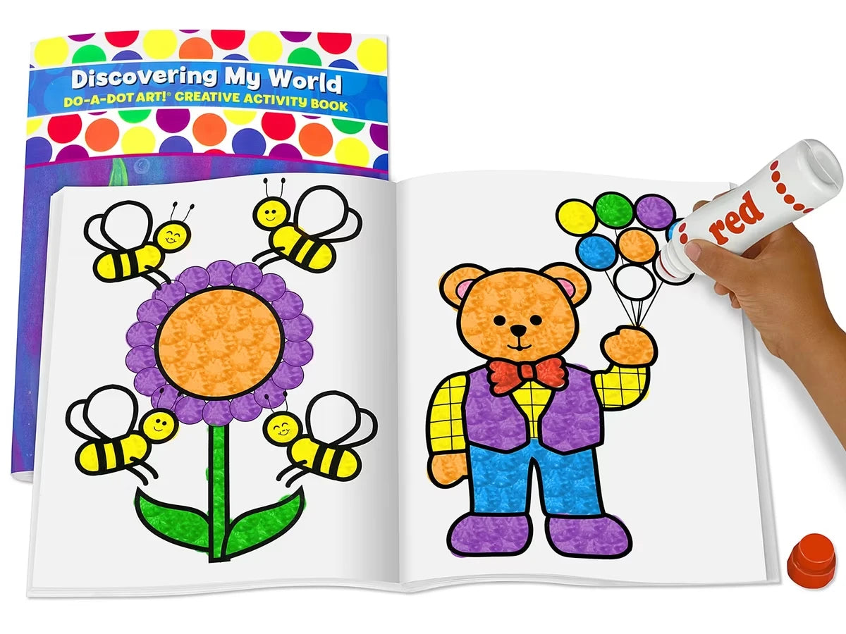 Do-A-Dot Art!® Discovering My World Activity Book - US 3655
