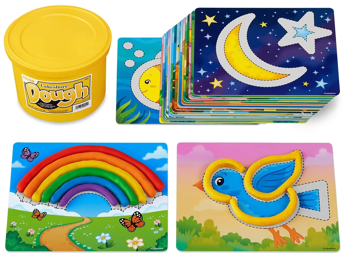 Complete-The-Scene Dough Mats - Our Natural World - US 2680
