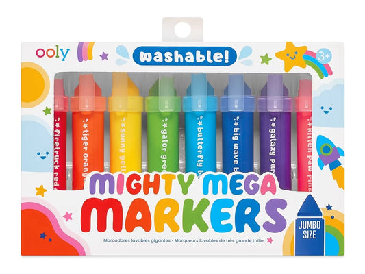 Jumbo Mighty Mega Markers - Set of 8 - US 8564