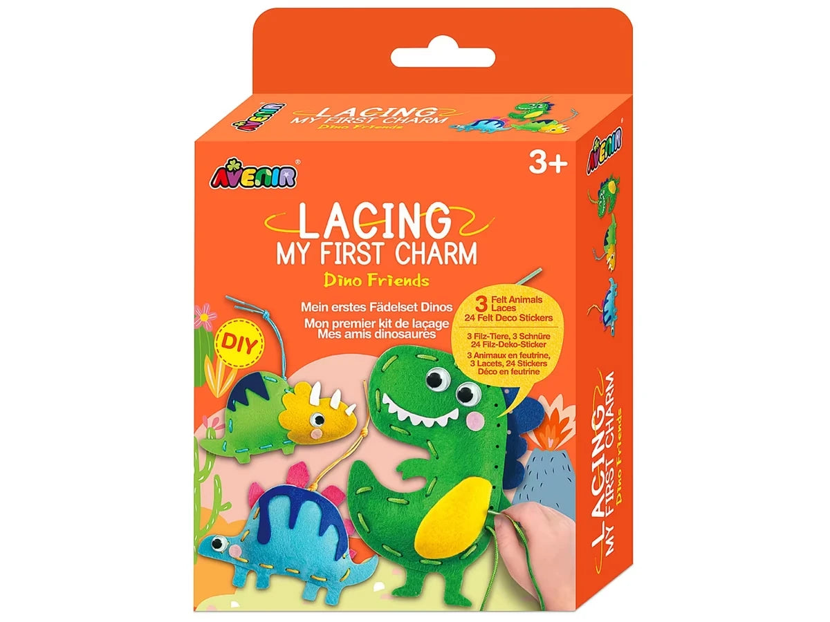 My First Lacing Charms - Dino Friends - US 1874