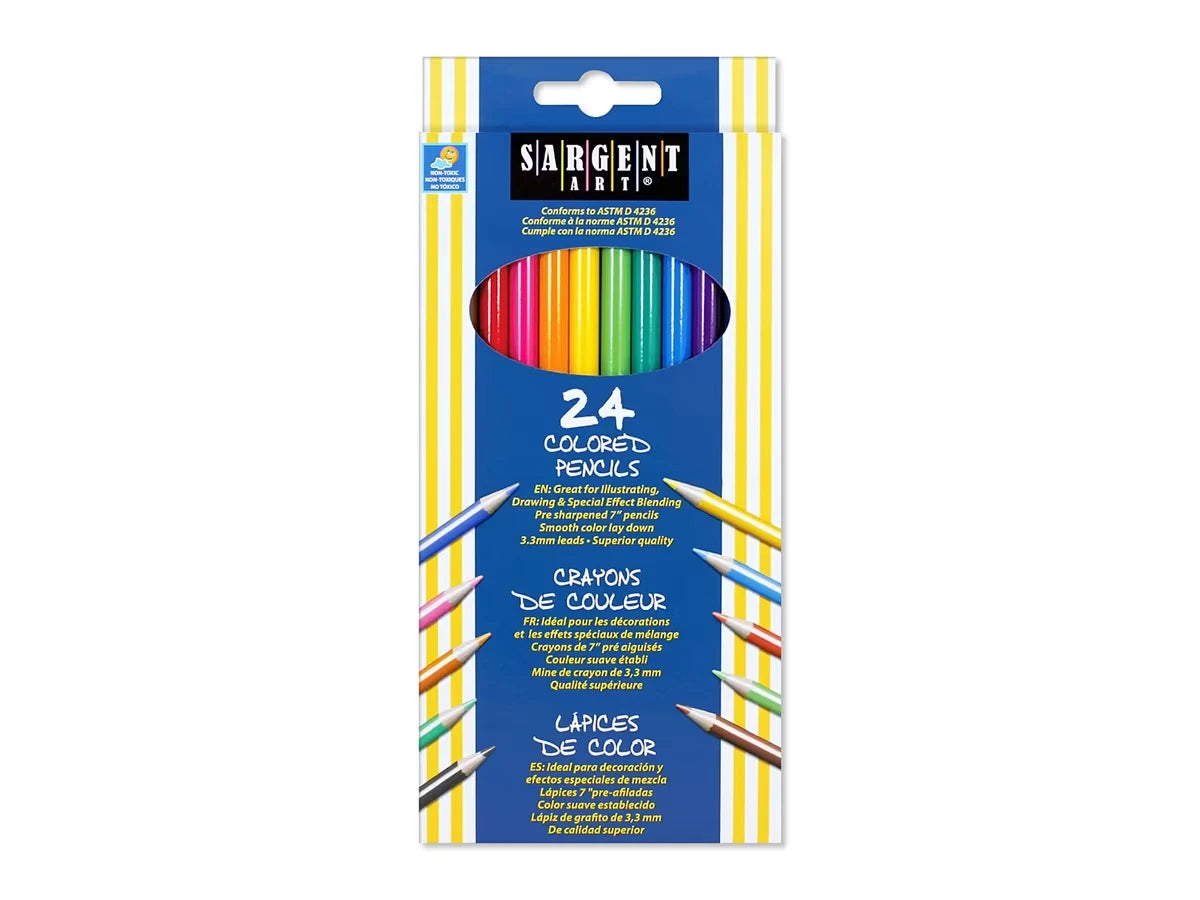 Colored Pencils - Set of 24 - US 4559