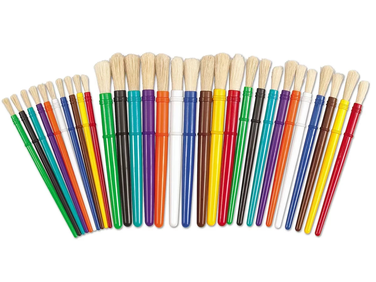 All-Purpose Paintbrush Assortment - Set of 30 - US 8199