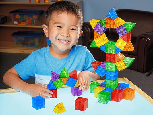 See-Inside Magnetic Blocks - US 4170