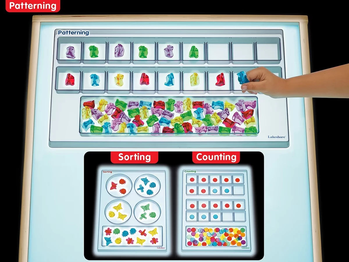 Light Table Math Trays - Complete Set - US 4875