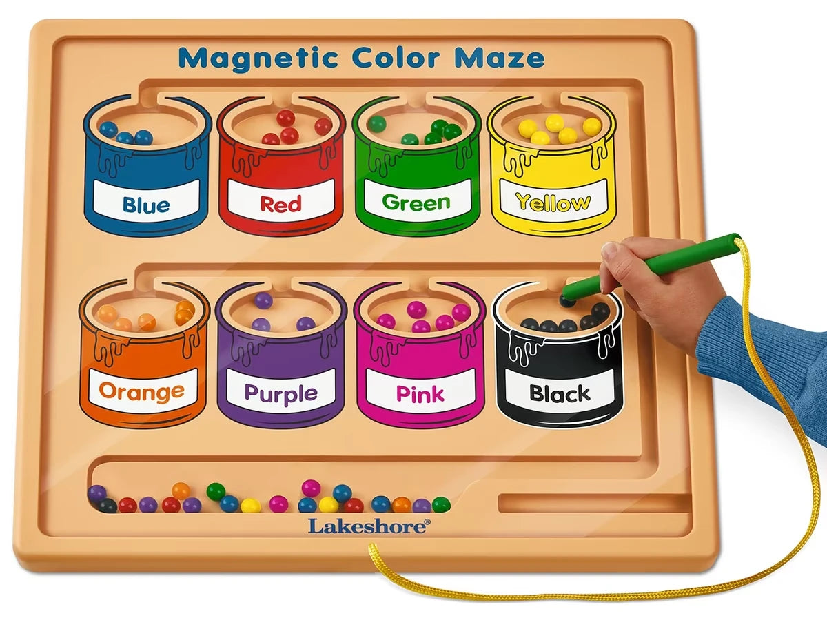 Magnetic Color Maze - US 6440