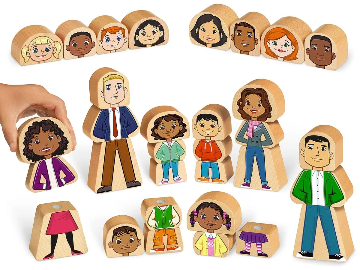 Mix & Match Magnetic Families - US 5407