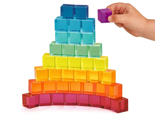 Rainbow Crystal Cubes - US 4303