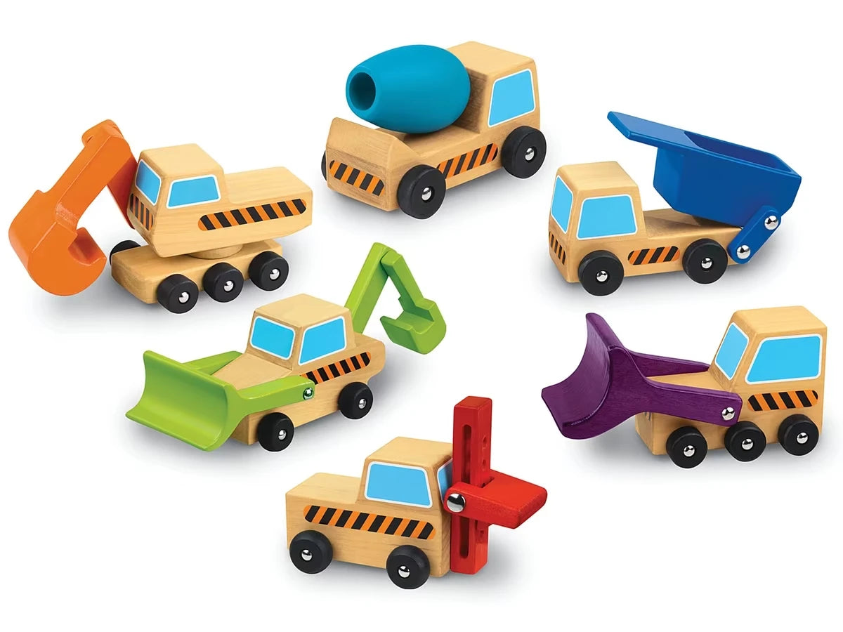 Hardwood Construction Vehicles - US 7674