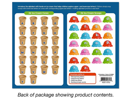Lakeshore Alphabet Cones - US 7874