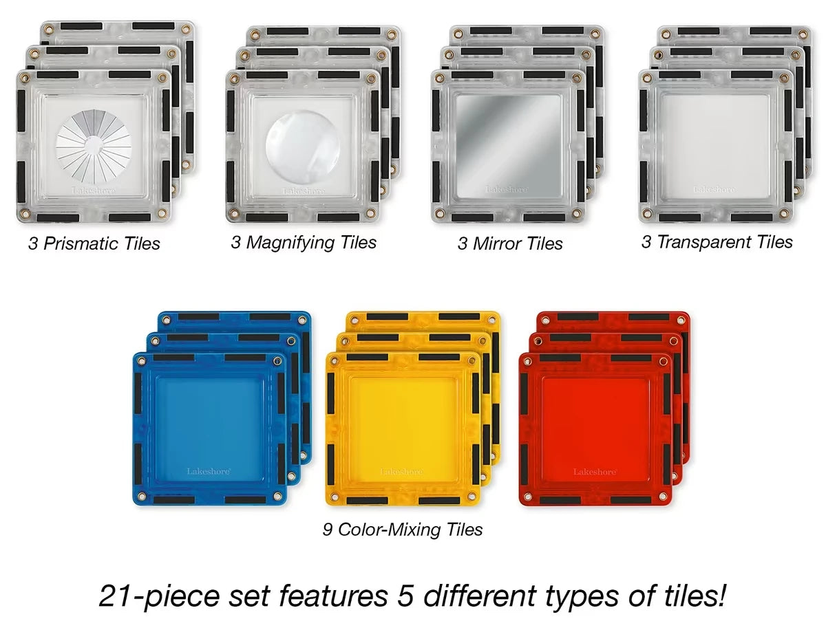 Magnetic Science Tiles - US 6310
