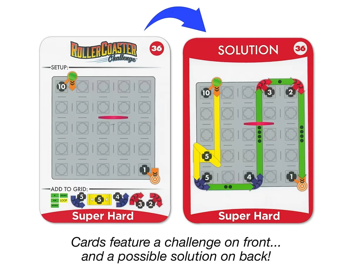 Roller Coaster Challenge™ Game - US 8024