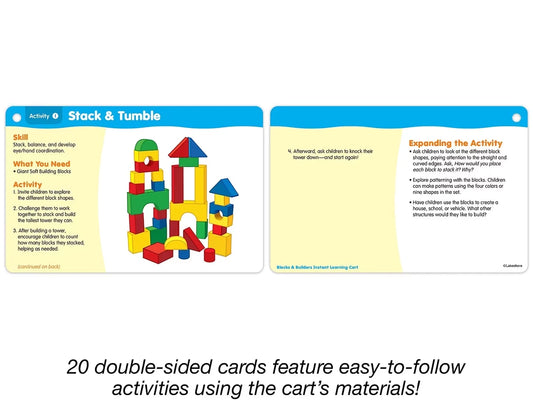 Blocks & Builders Instant Learning Cart - Preschool-K - US 6538