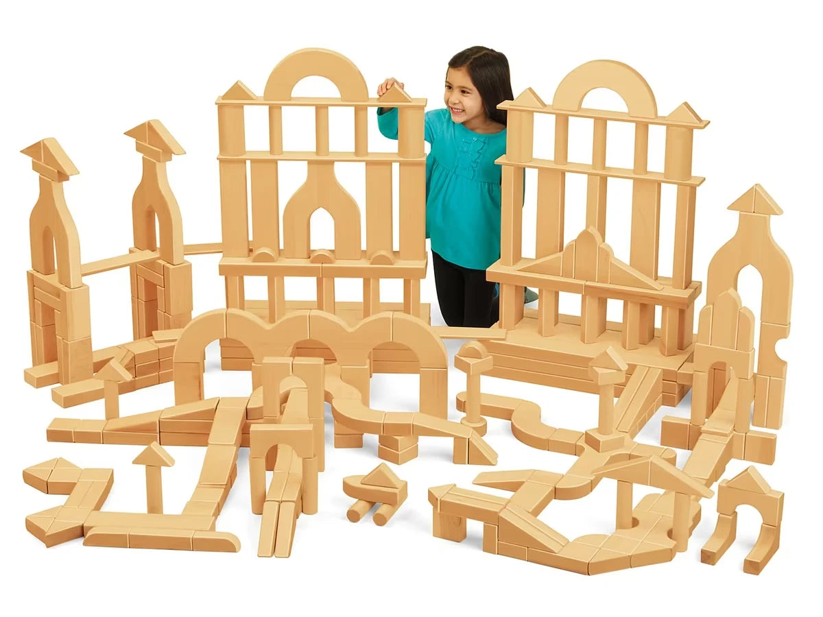 Classroom Hardwood Unit Blocks - Universal Set - US 9362