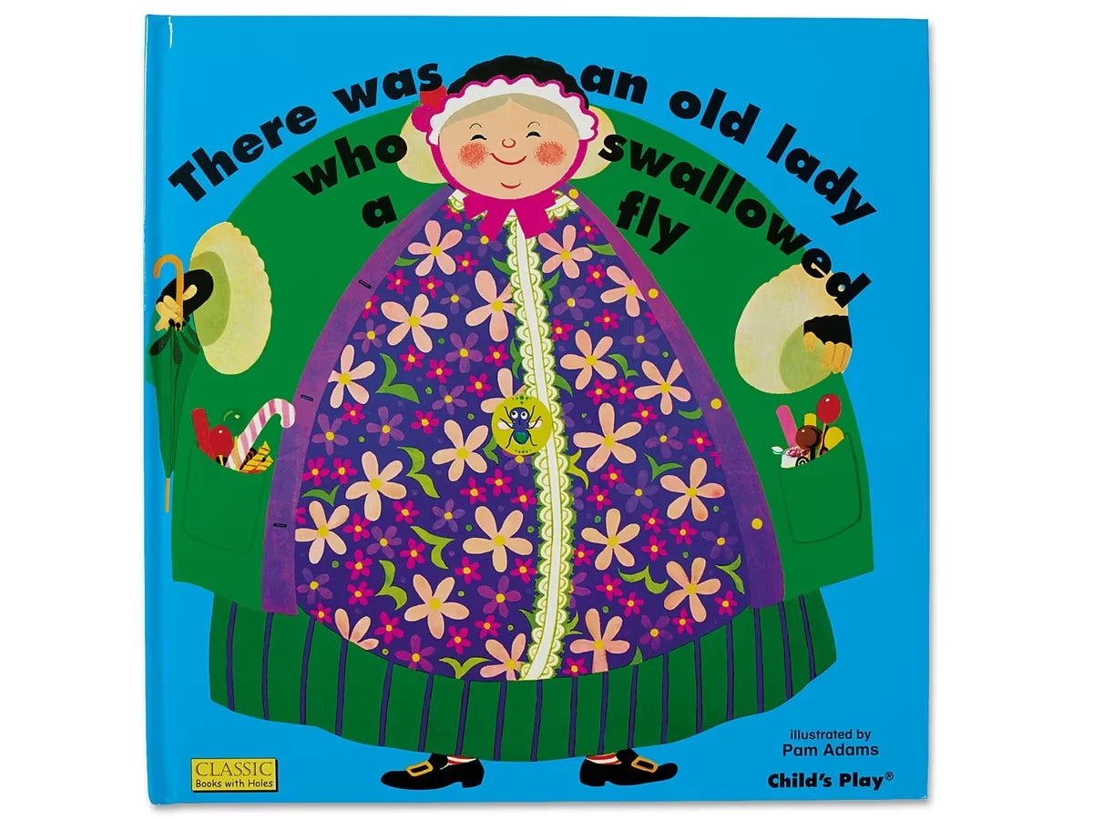 There Was an Old Lady Who Swallowed a Fly Hardcover Book - US 3626