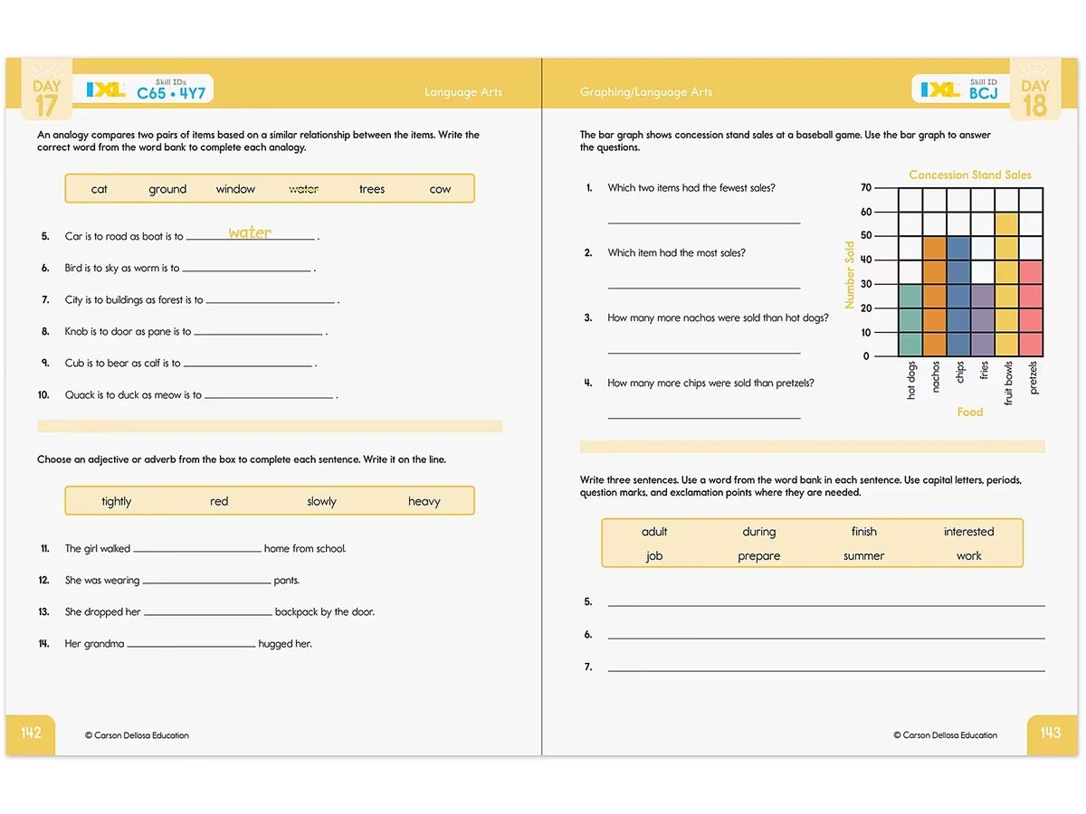 Summer Bridge Activities Workbook - Gr. 2-3 - US 2213