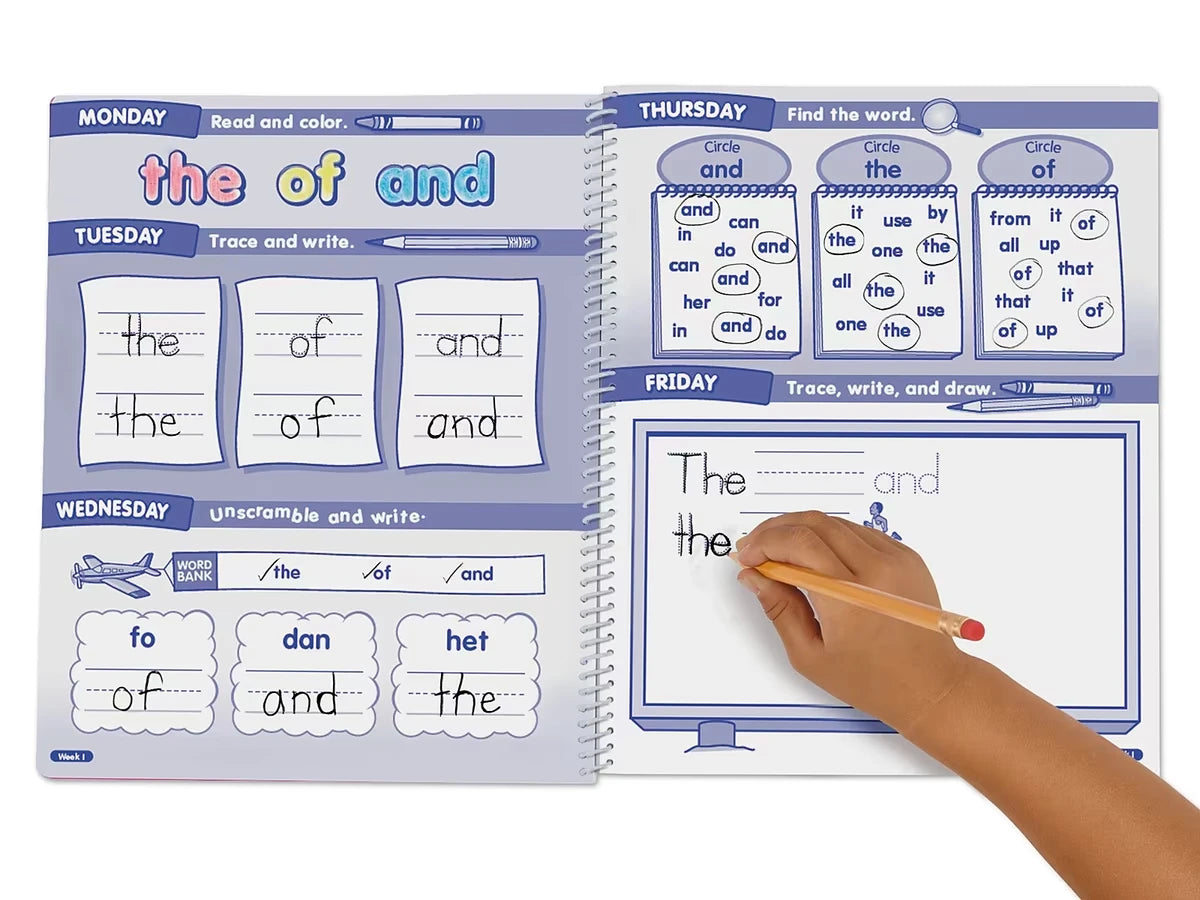 Sight-Word Daily Activity Journal - US 9063