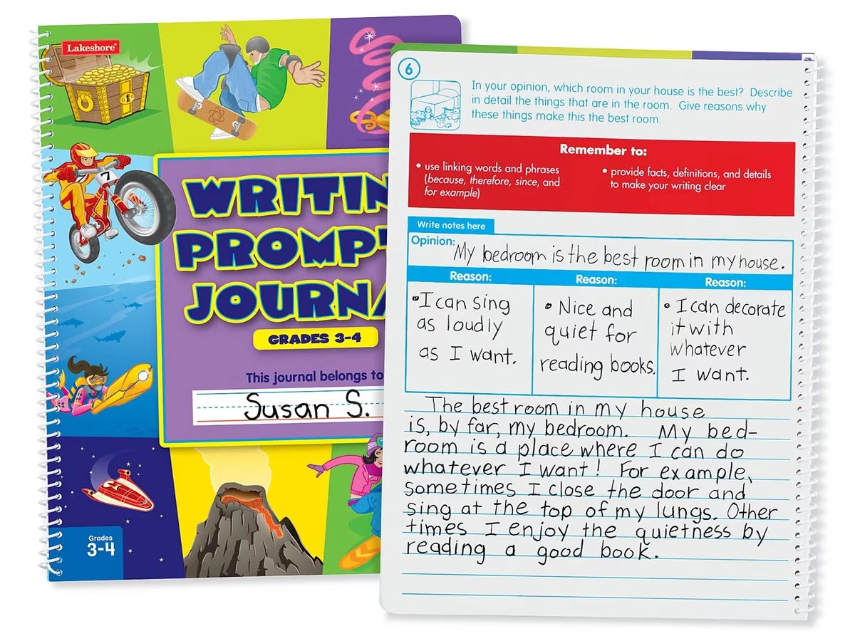 Writing Prompts Journal - Gr. 3-4 - US 2864