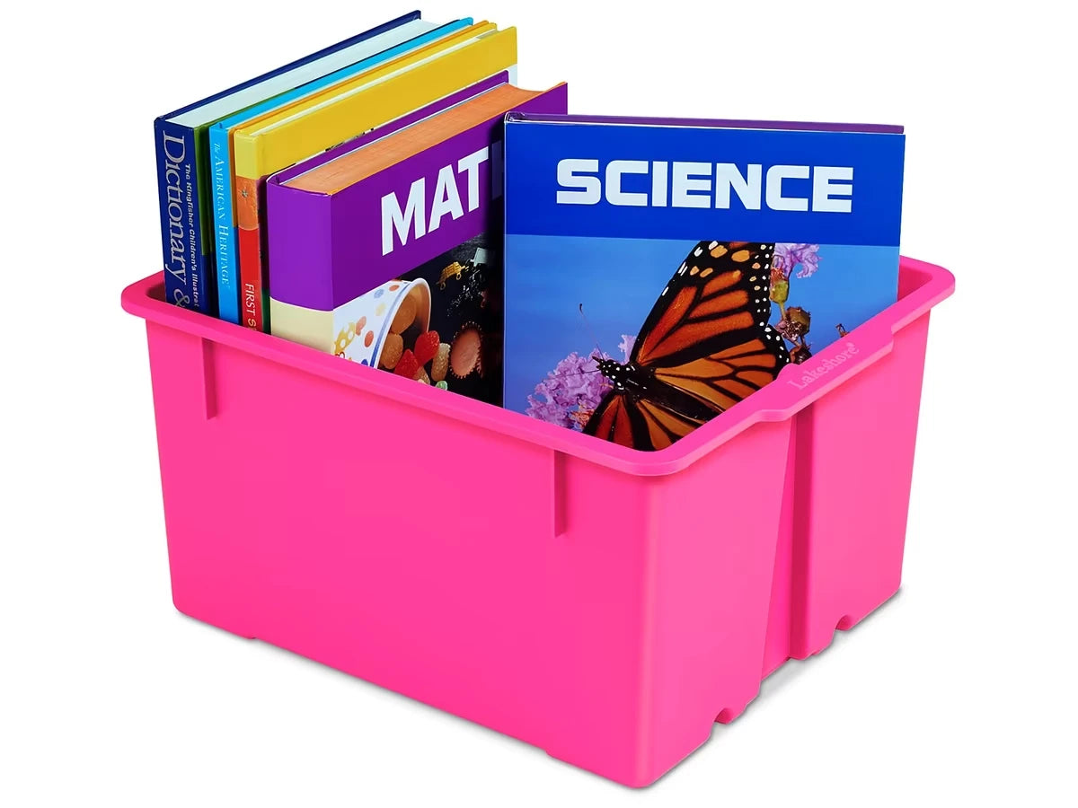 Neon Heavy-Duty Book Bins - US 2353
