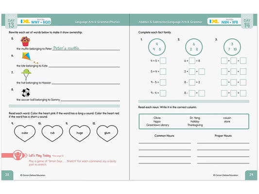 Summer Bridge Activities Workbook - Gr. 1-2 - US 2425