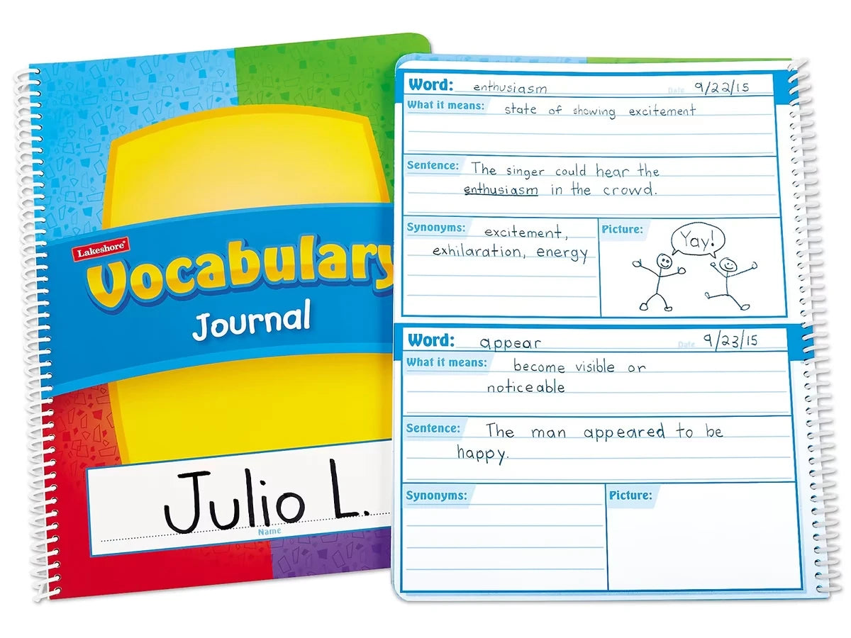 Vocabulary Journal - US 6858