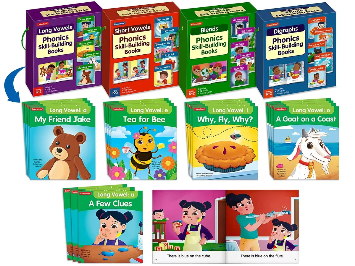 Phonics Skill-Building Book Sets - Complete Library - US 1745