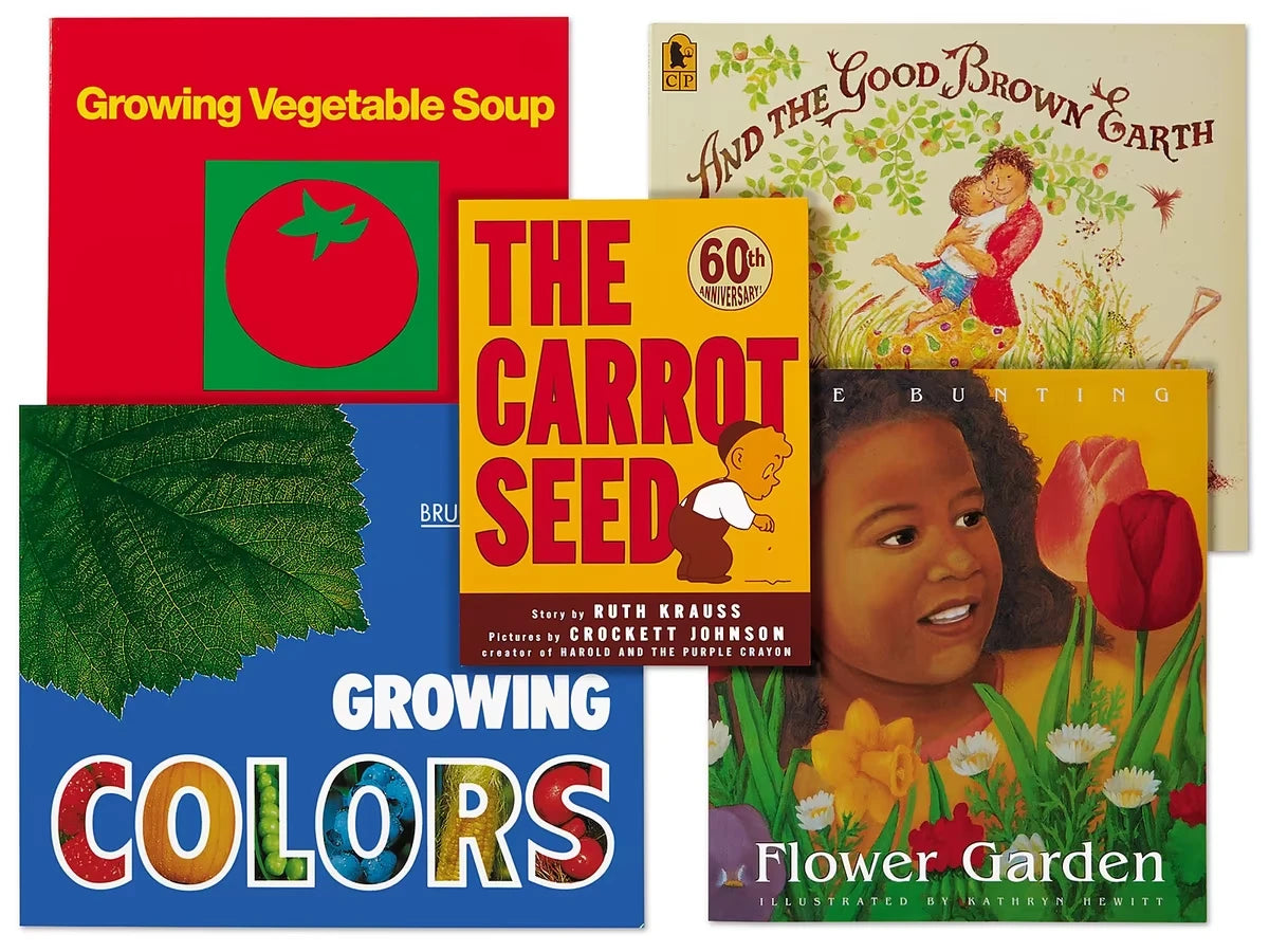 Growing Things Theme Book Library - US 7443