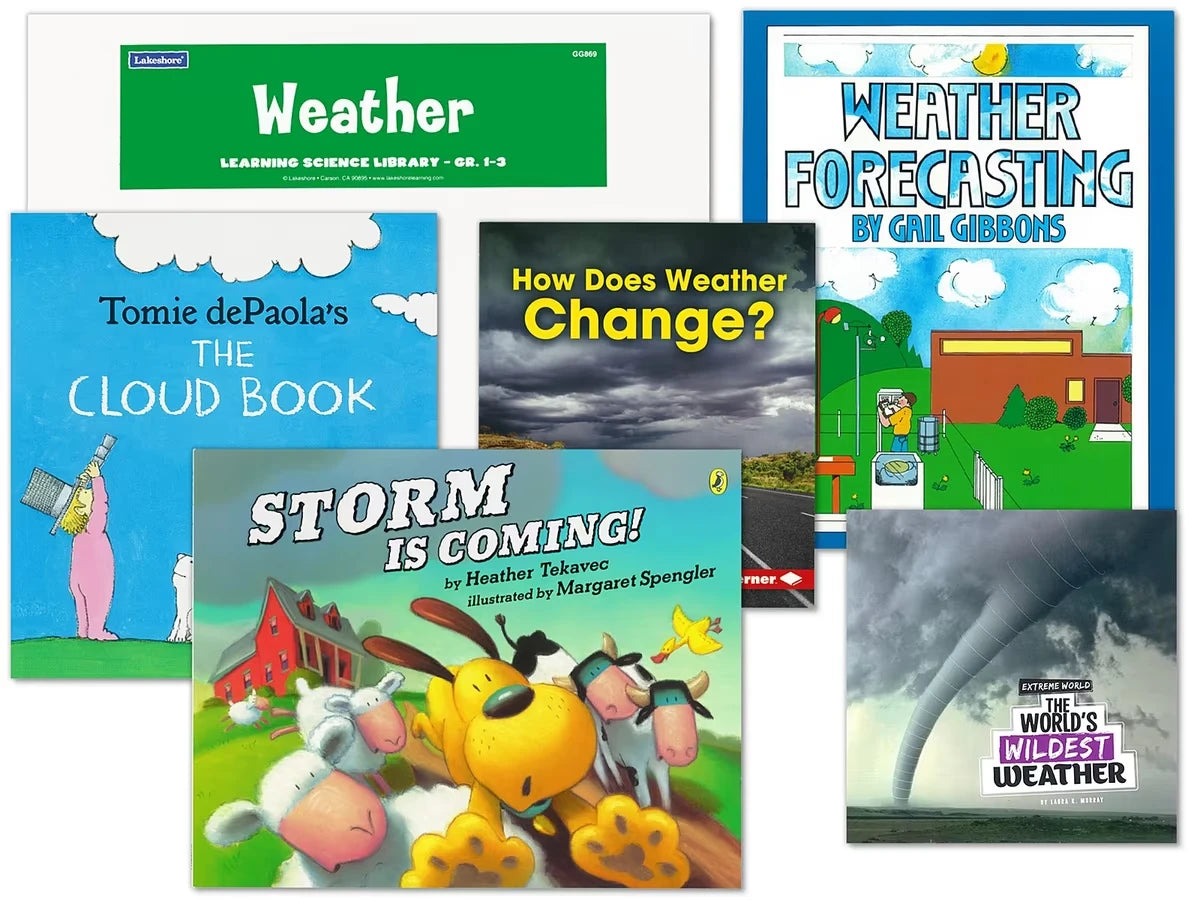 Weather Book Library - Gr. 1-3 - US 6135