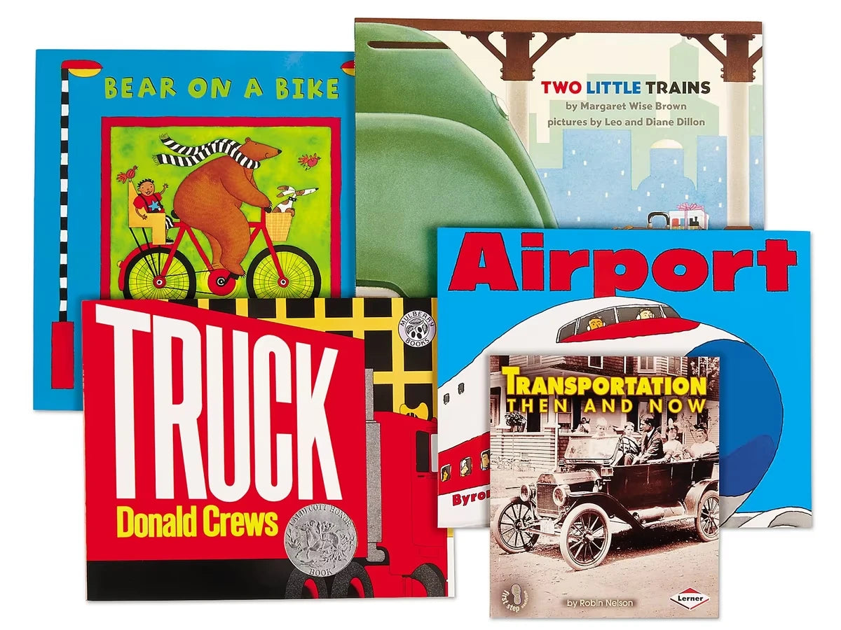 Transportation Theme Book Library - US 5402