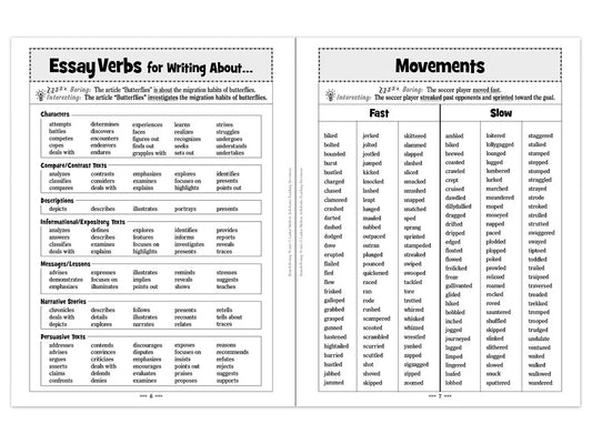 Banish Boring Words Workbook - US 9373