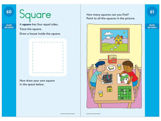 Brain Quest Workbook - Pre-K - US 9825