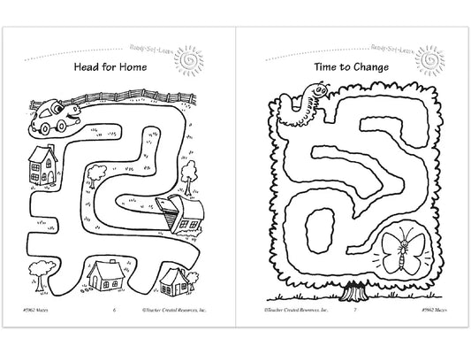 Mazes Workbook - Kindergarten - US 9983