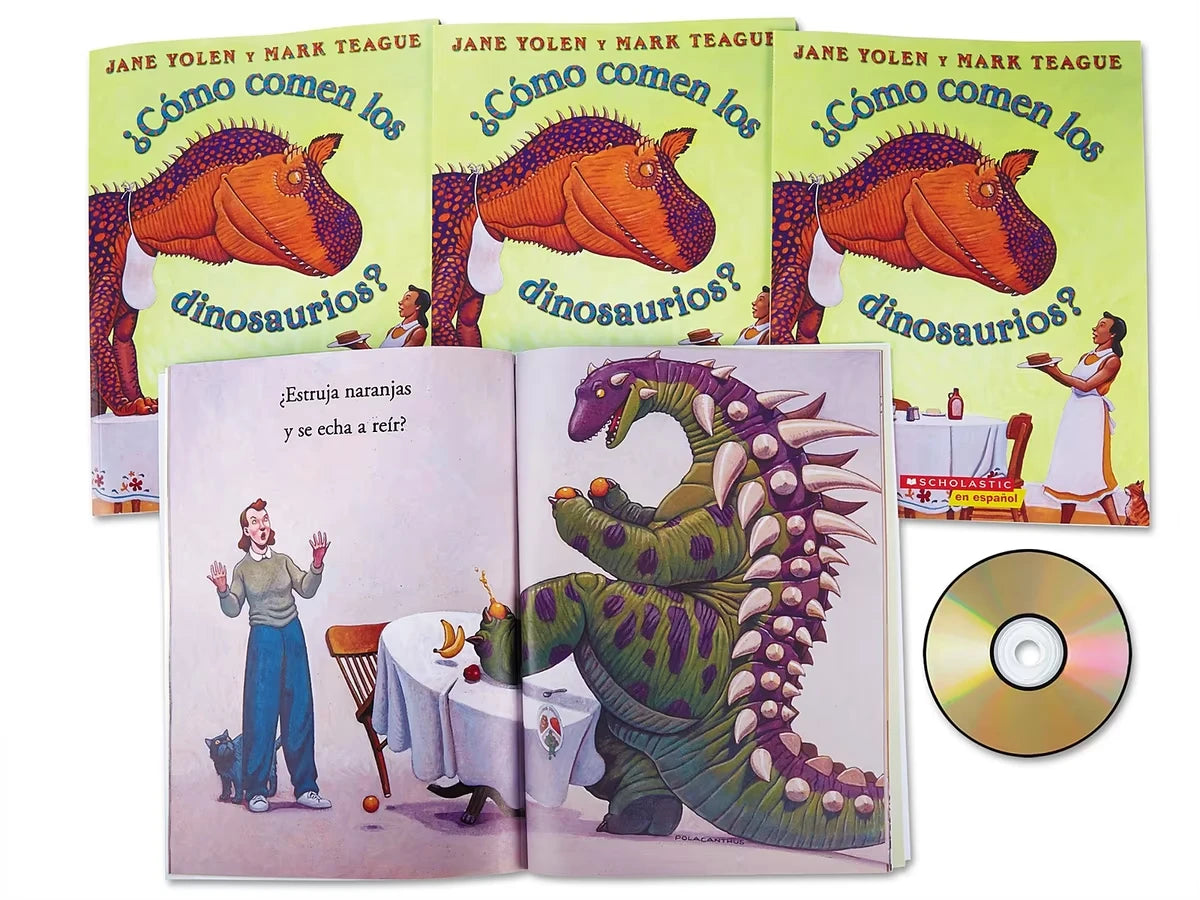 ¿Cómo comen los dinosaurios? Read-Along - US 1313