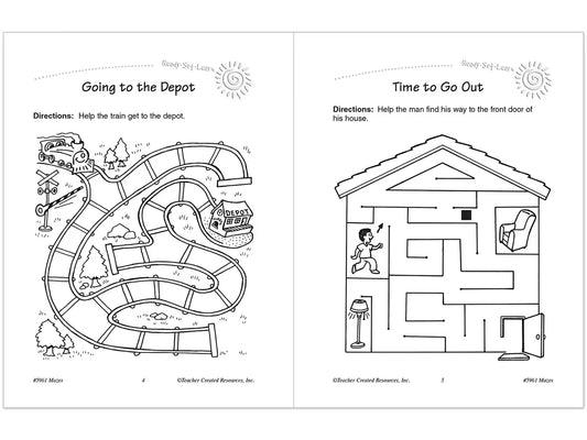 Mazes Workbook - Gr. 1 - US 5182