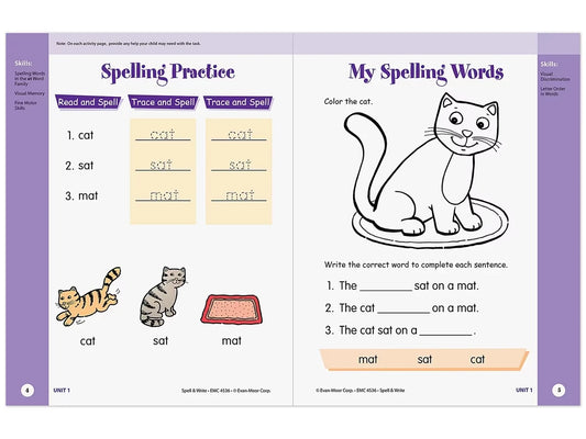 Spell & Write Skill Sharpeners Workbook - US 6176