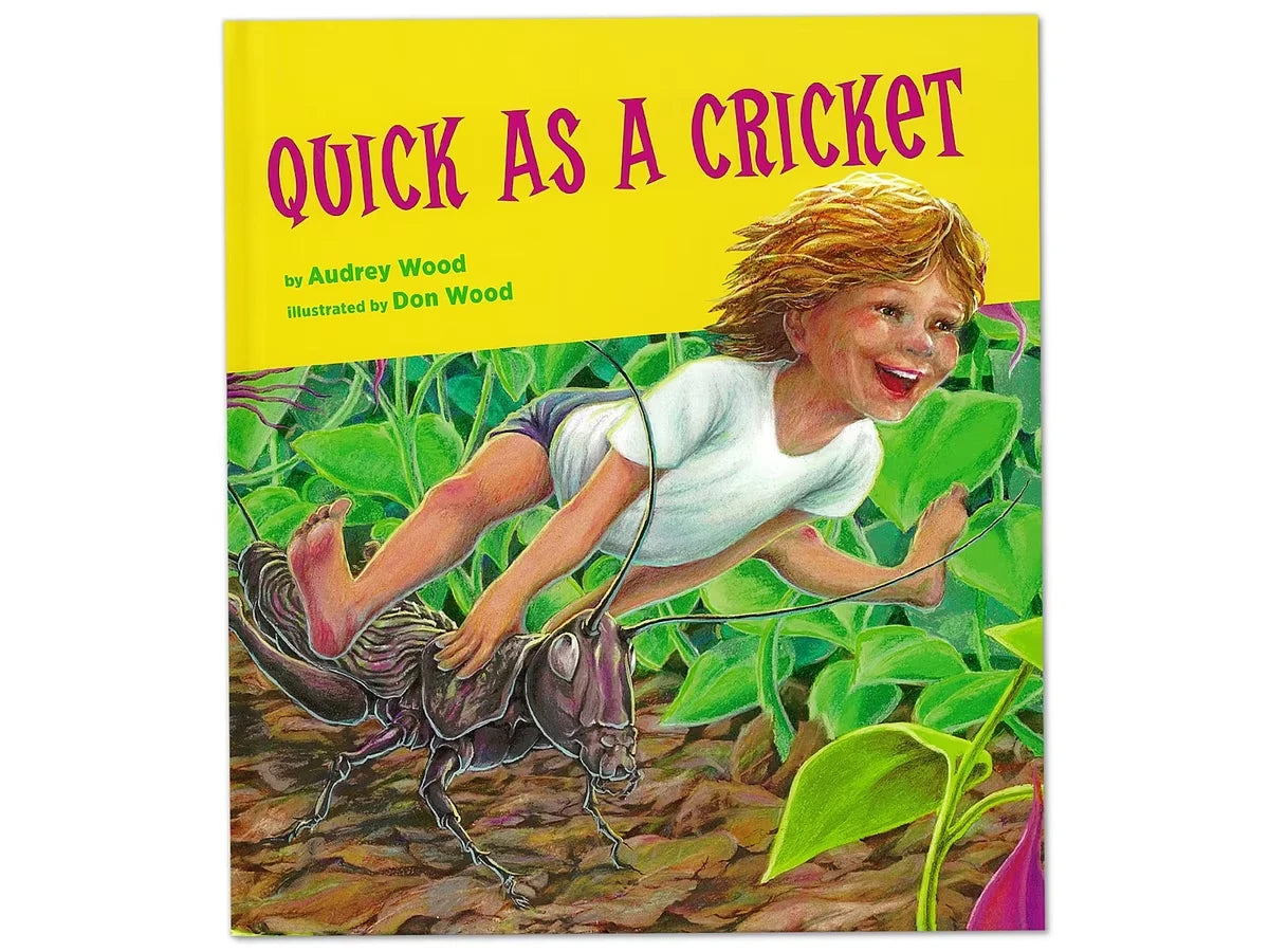 Quick as a Cricket Hardcover Book - US 7973