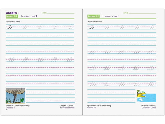 Spectrum® Cursive Handwriting Workbook - US 9884