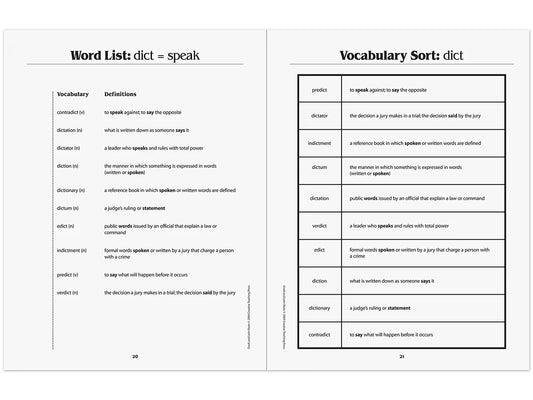 Greek & Latin Roots Workbook - US 5480