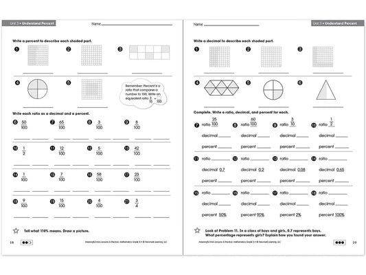 Mathematics Workbook - Gr. 6 - US 5447