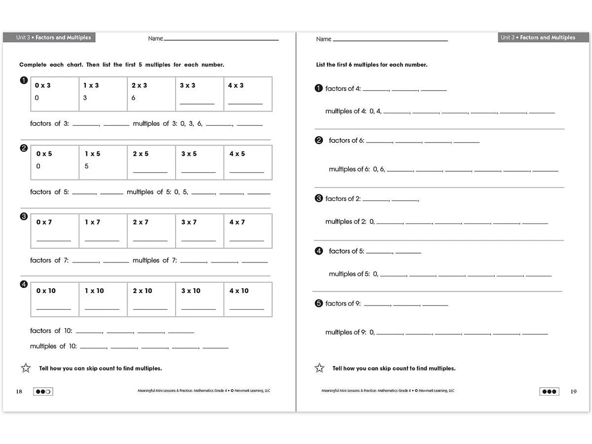 Mathematics Workbook - Gr. 4 - US 2691