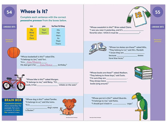 Brain Quest Workbook - Gr. 3 - US 8462
