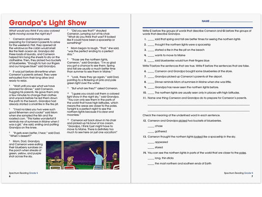 Spectrum® Reading Workbook - Gr. 4 - US 4541