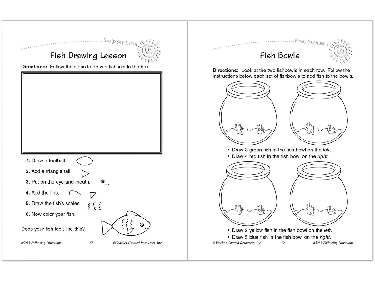 Following Directions Workbook - US 3130